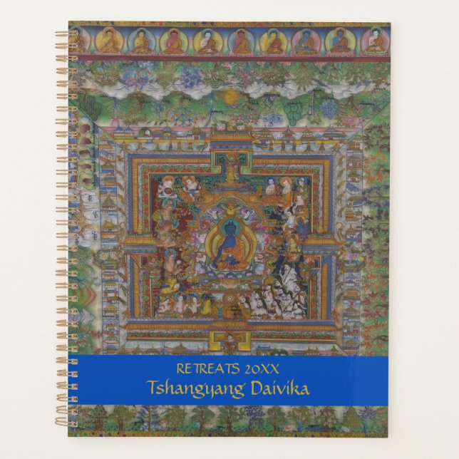 Agenda Tibetan Buddhism Blue Medicine Buddha (Frente)