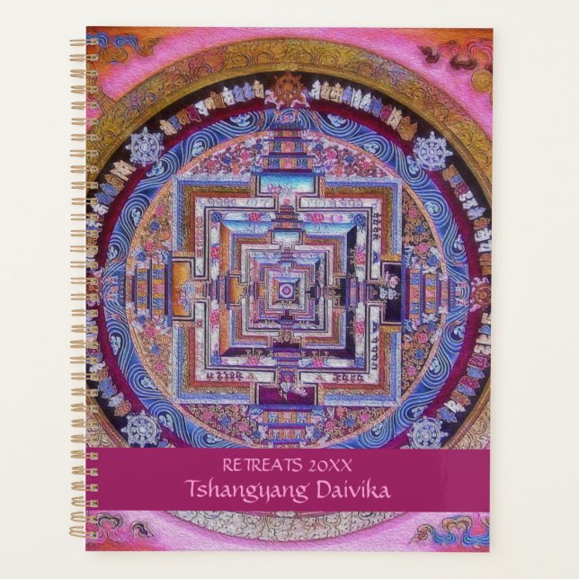 Agenda Tibetan Buddhism Kalachakra Sera - Mandala  (Frente)
