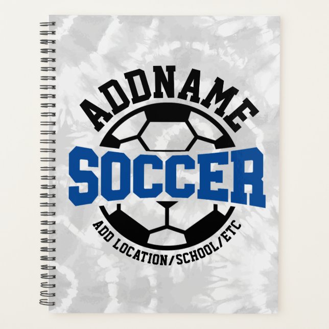 Agenda Tie-Dye da Equipe do Jogador de Futebol do ADD Per (Frente)