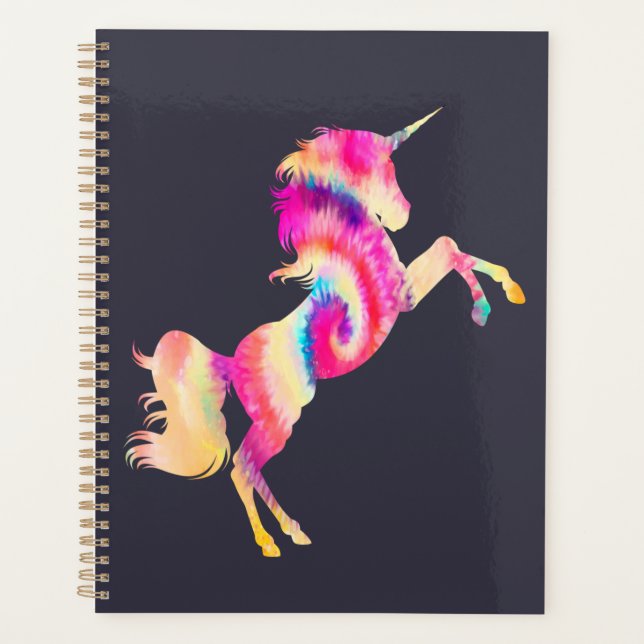 Agenda Tie Dye Unicorn (Frente)
