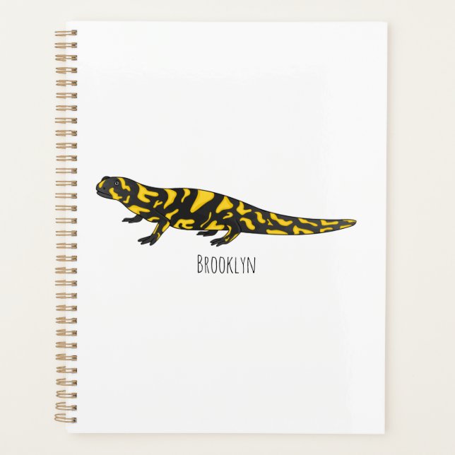 Agenda Tiger salamander cartoon (Frente)