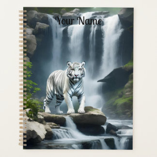 Agenda Tigre Branco Bengala na Natureza