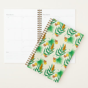Agenda Tigre Floral Tropical