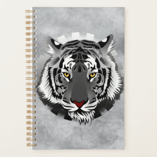 Agenda Tigre Preto E Branco
