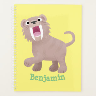 Agenda Tigre Smilodon de Tigre de Saber