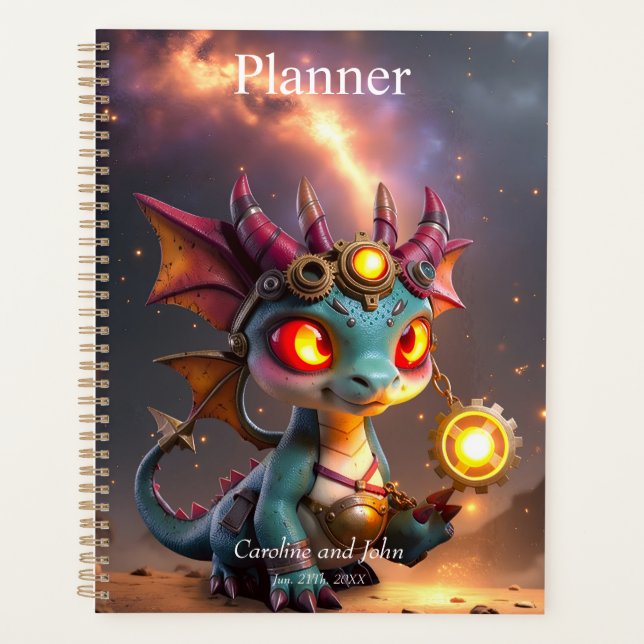 Agenda Tiny Dragon, Big Time Energy – The Ember Clockling (Frente)
