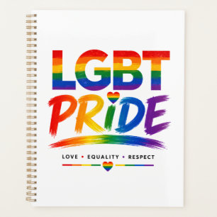 Agenda Tipografia Arco-íris Orgulho LGBT