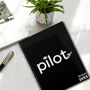Agenda Tipografia, Avião e Foto 'Piloto', Monogramas
