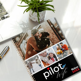 Agenda Tipografia de Esposa de Piloto & Avião, Foto Minim