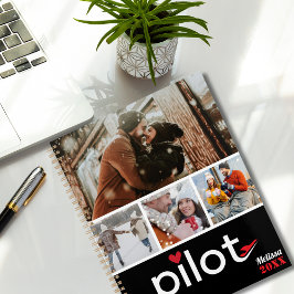 Agenda Tipografia de Esposa de Piloto & Avião, Foto Minim