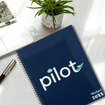 Tipografia 'Piloto' Legal Avião & Foto, Personaliz