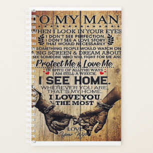 Agenda To my husband gift   Special letter to husband