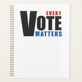 Agenda Todo voto importa - seu voto é seu poder