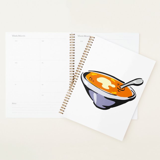 Agenda Tomate Soup Bowl com Spoon (Criador carregado)