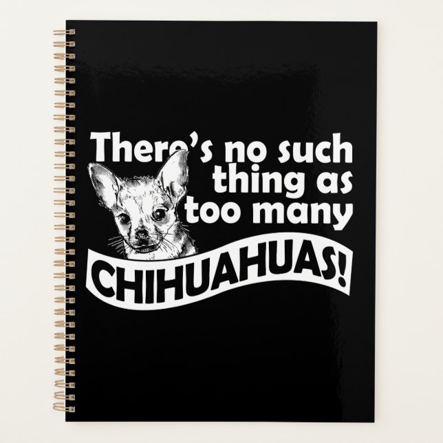 Agenda Too Many Chihuahuas (Frente)