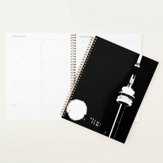 Agenda Torre CN Urbana de noite notebook