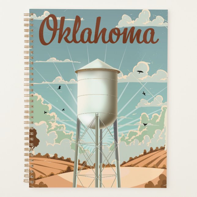 Agenda Torre de Água de Oklahoma (Frente)
