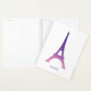 Agenda Torre Eiffel abstrato