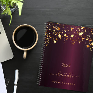 Agenda Torres de ouro da Borgonha nome guião glamouroso 2