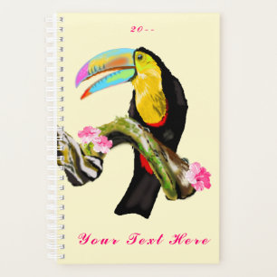 Agenda Toucan - Personalizável + Adicionar Seu Texto / N