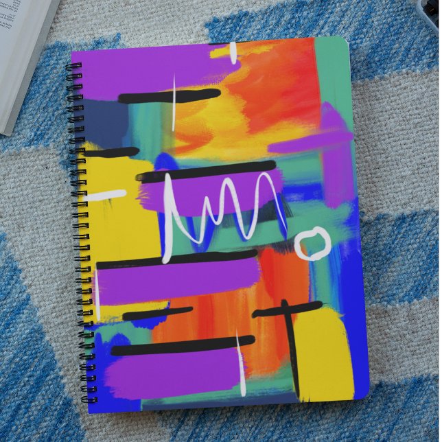 Agenda Trabalho de arte Abstrato de Na moda único (Criador carregado)