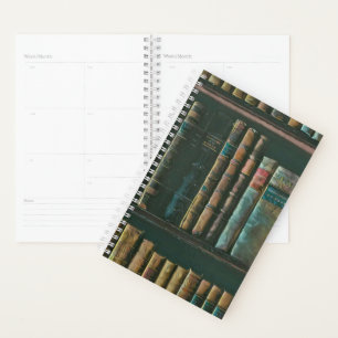 Agenda Trabalho de arte de amante de biblioteca