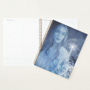 Agenda Trabalho de arte de Fantasia da Rainha da Neve