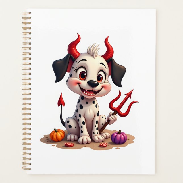 Agenda Trafúrdia Dalmata do Diabo (Frente)