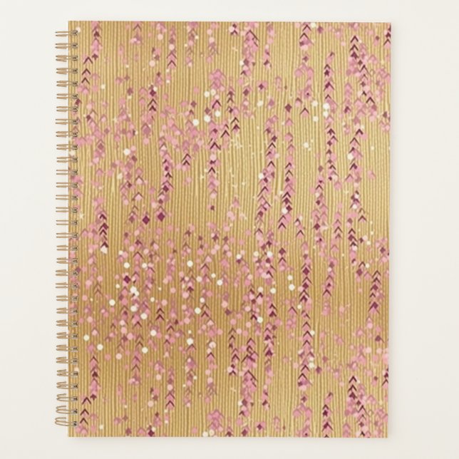 Agenda Trailing Blossom Chiyogami Planner (Frente)