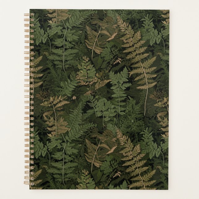 Agenda Traje de Camuflagem de Samambaia (Frente)