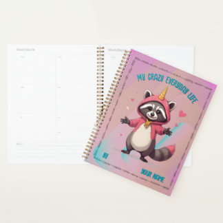 Agenda Trash Panda Planner - Planer - Customizable
