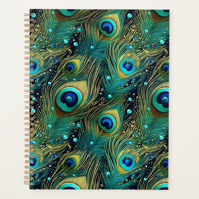 Agenda Travesseiro decorativo de Paixão de Peacock (Frente)