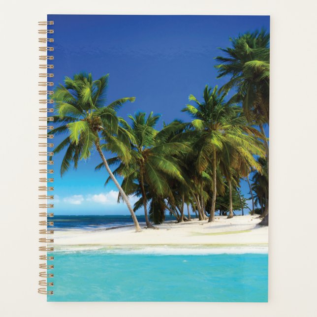 Agenda Travesseiro decorativo de praia exótico (Frente)