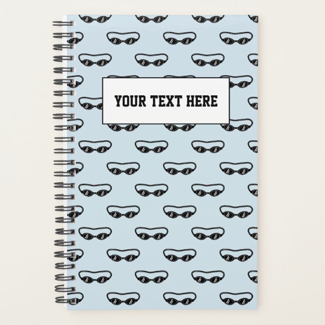 Agenda Treinador de natação personalizado e nadador (Frente)