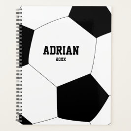 Agenda Treinador Personalizado de Futebol da Bola de Fute