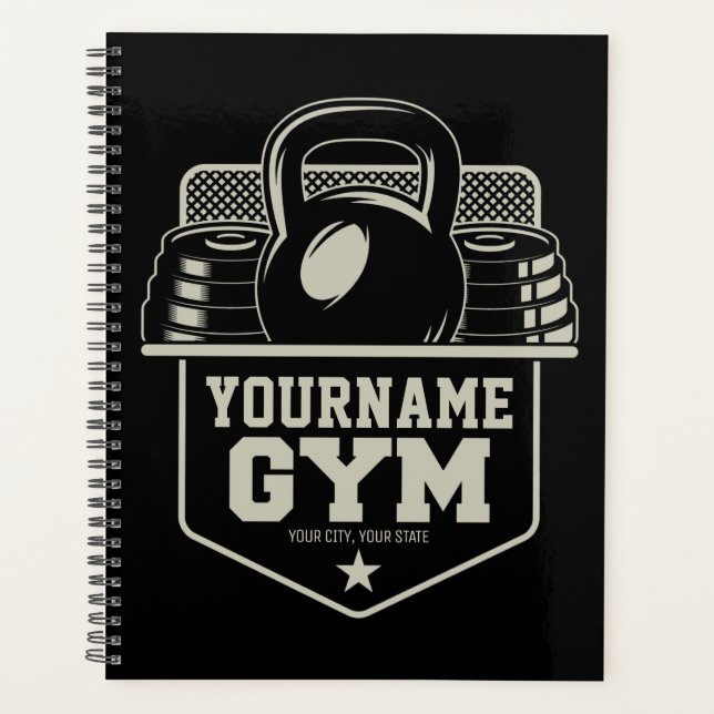 Agenda Treinador Personalizado de Malhação GYM Kettlebell (Frente)