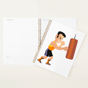 Agenda Treinamento em Boxer com Saco de Punção