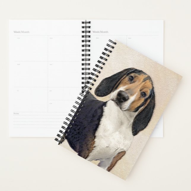 Agenda Treing Walker Coonhound Painting - Arte Original (Exibição)