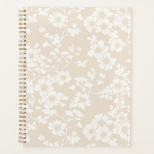 Agenda Trellis Floral - Linho Macio