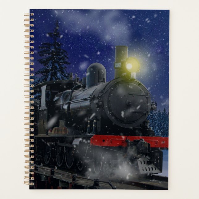 Agenda Trem de Natal na neve              (Frente)