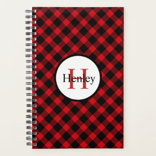 Agenda Trendy Buffalo Xadrez Monograma