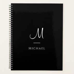 Agenda Trendy Monograma - Letra inicial Elegante Modelo