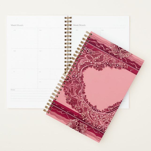 Agenda Trendy Pink Cranberry AI (Exibição)