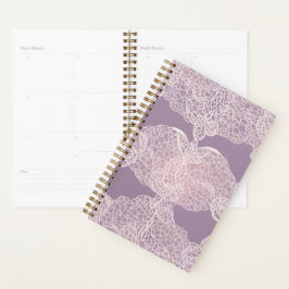 Agenda Trendy Purple Lavanda Lace AI