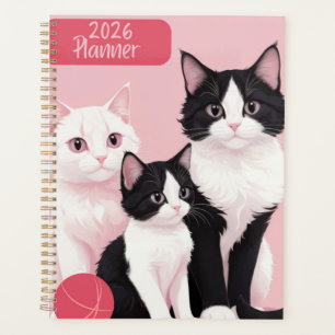 Agenda Três Gatinhos 2026 Planner