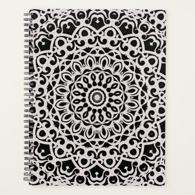 Agenda Tribal Planner Espiral Mandala G385 (Frente)