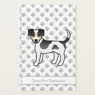 Agenda Tricolor Danish-Swedish Farmdog Cute Dog & Name