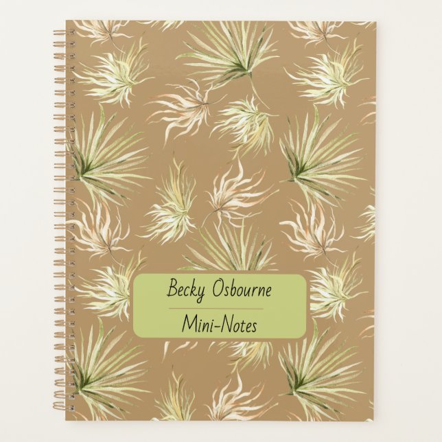 Agenda Tricores Palm Mensais (Frente)