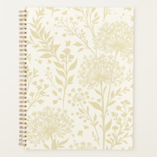 Agenda Trigo Dourado Dandelion Doce - Neutro