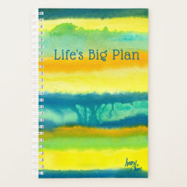 Agenda Trilha de Camadas Tangoadas de SPWW Teal & Orange 